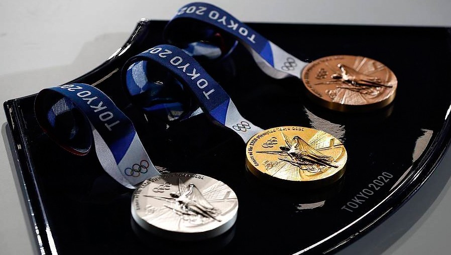Олимпийские медали Токио. Фото ИТАР-ТАСС