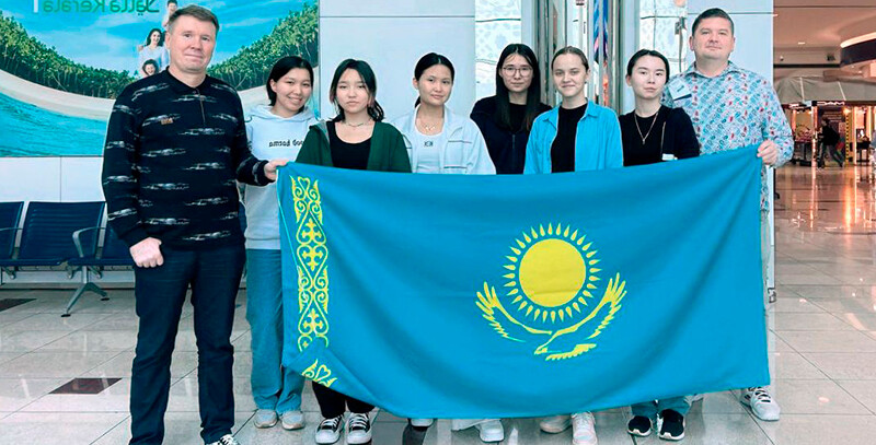Сборная Казахстана по шахматам на командном чемпионате мира среди женщин. Фото пресс-службы КФШ 