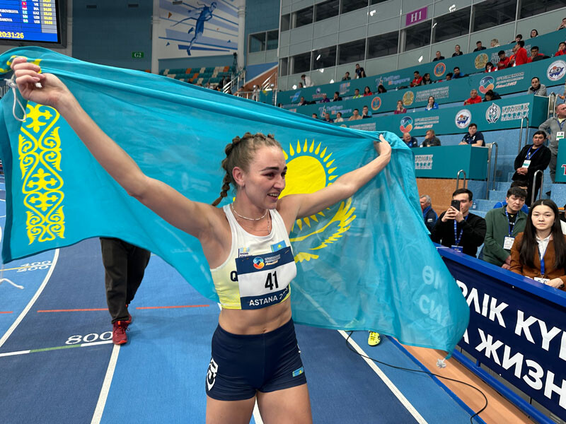 Элина МИХИНА – чемпионка Азии в беге на 400 метров