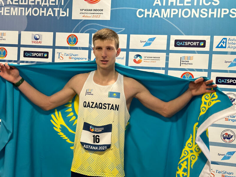 Чемпион Азии-2023 на дистанции 60 метров с барьерами Давид ЕФРЕМОВ