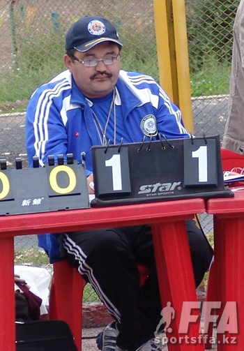 Болат Жахин, судья