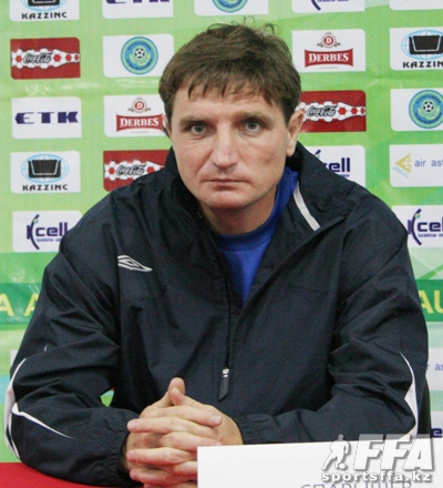Виталий Спарышев, тренер "Экибастузца"