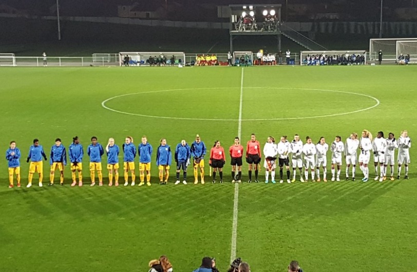 Перед началом поединка. Фото из официального твиттера ФК «Лион»