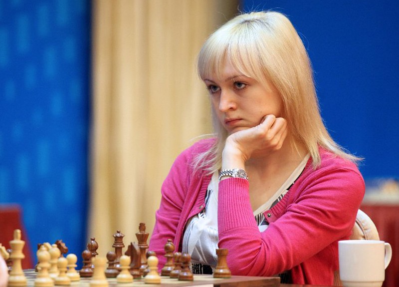 Украинка Анна УШЕНИНА выиграла первый этап Гран-при по быстрым шахматам. Фото chess.com