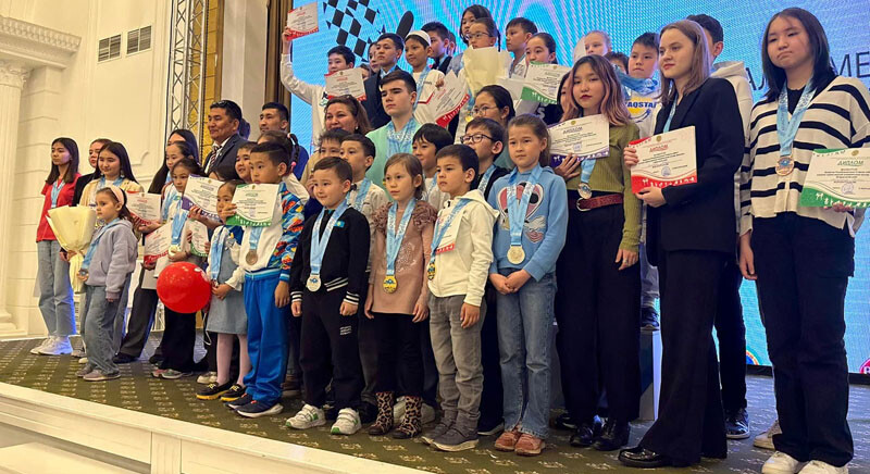 Будущее казахстанских шахмат. Фото пресс-службы КФШ