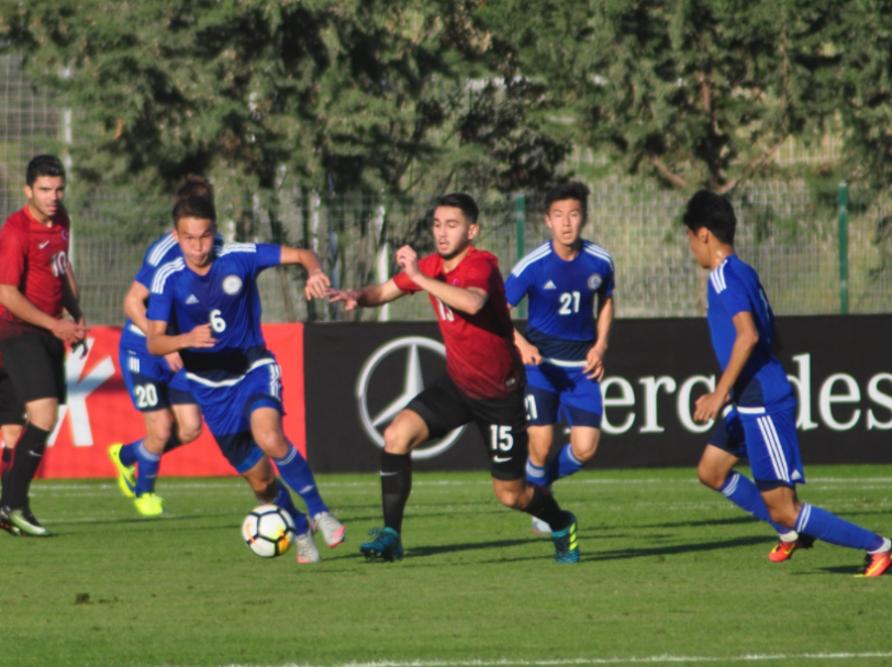 Түркия-U19 – Қазақстан-U19 – 3:0. Бірінші ойыннан көрініс. Фото: tff.org