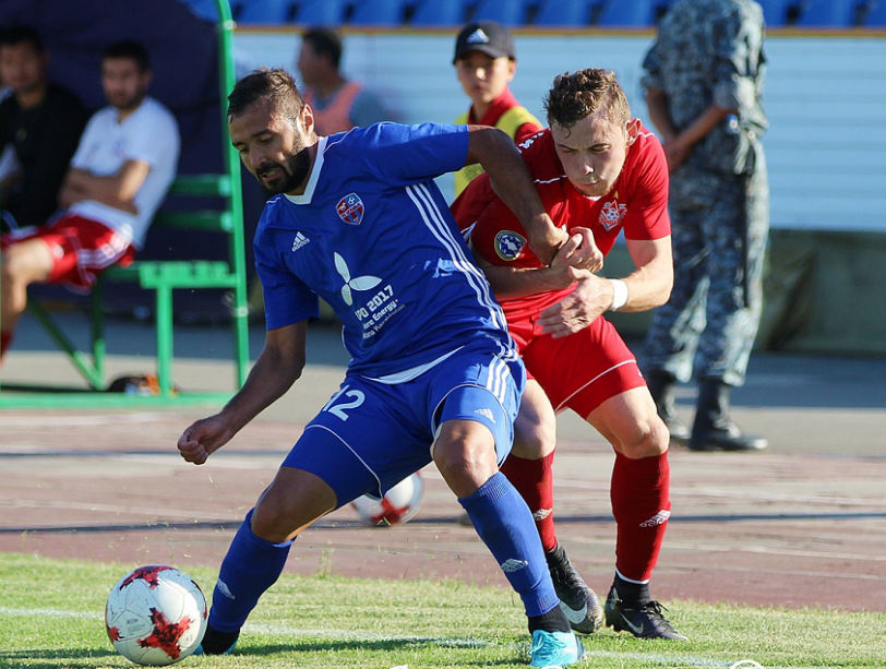 «Ақжайық» пен «Ақтөбе»... Фото: fc-aktobe.kz 