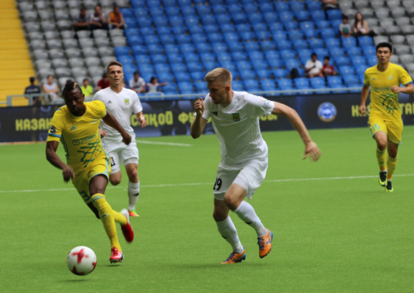 «Астана» – «Тобыл» – 2:0. Фото: fctobol.kz