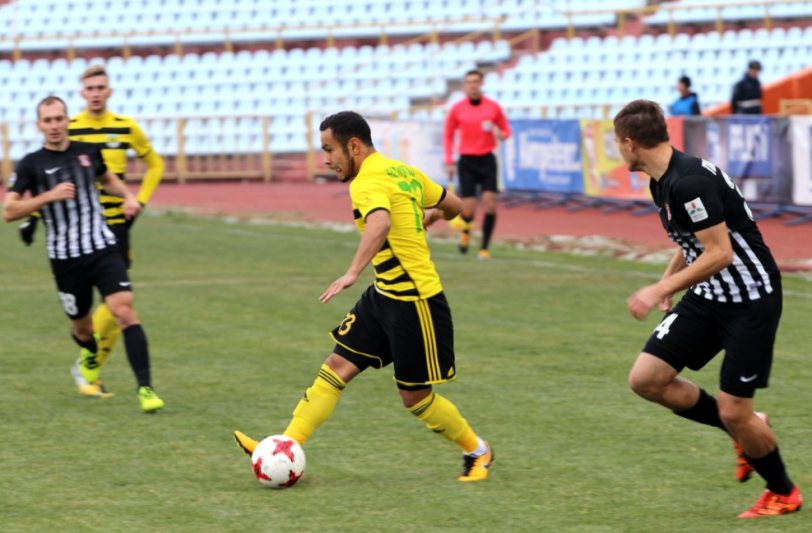 «Шахтер» – «Тобыл» – 1:1. Фото: fctobol.kz