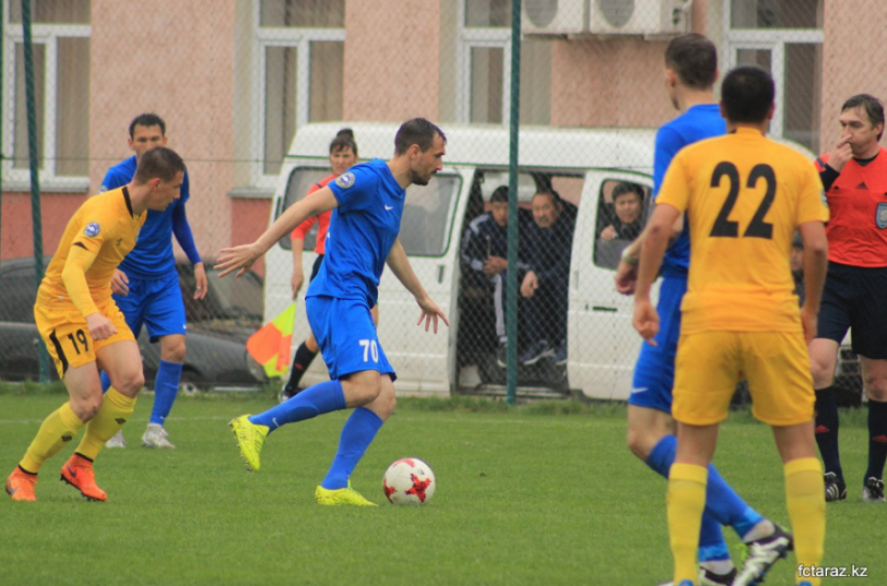 «Тараз» – «Алтай» – 2:1. Фото: fctaraz.kz